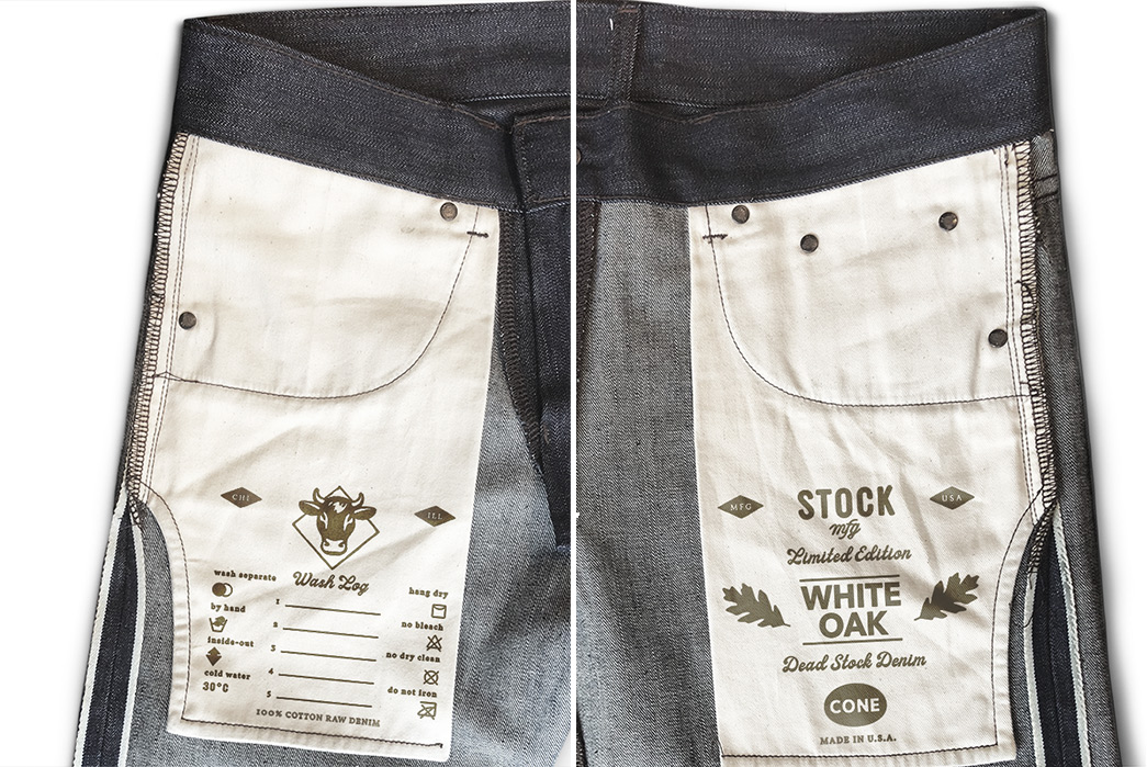 Stock Mfg. Co.’s First Pair of Selvedge Denim Jeans is Just $135