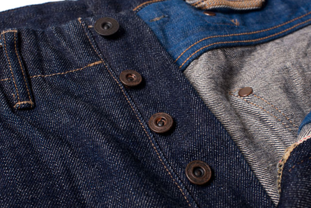 Studio-D'artisan-40th-Anniversary-Jeans-front-buttons