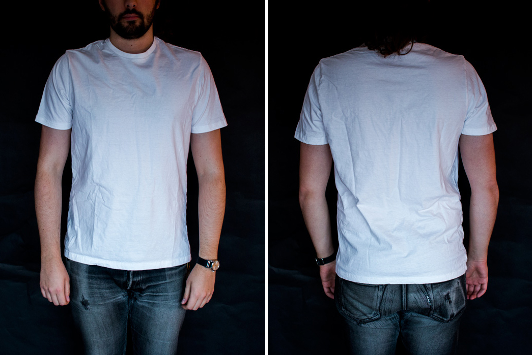Pack of 2 Essentials Men's Slim-Fit Short-Sleeve Crewneck T-Shirt 
