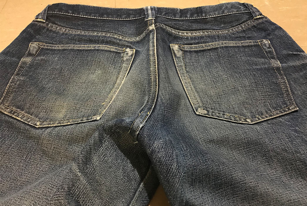 Fade-of-the-Day---Denime-D16SS-254-WW2-(17-Months,-6-Washes,-3-Soaks)-back-top