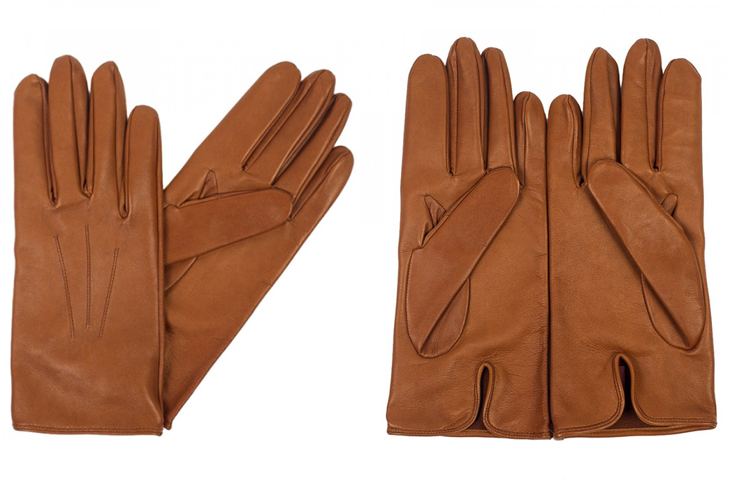 DENTS Men's Thinsulate Handsewn Nubuck Leather Gloves Lined Insulated
