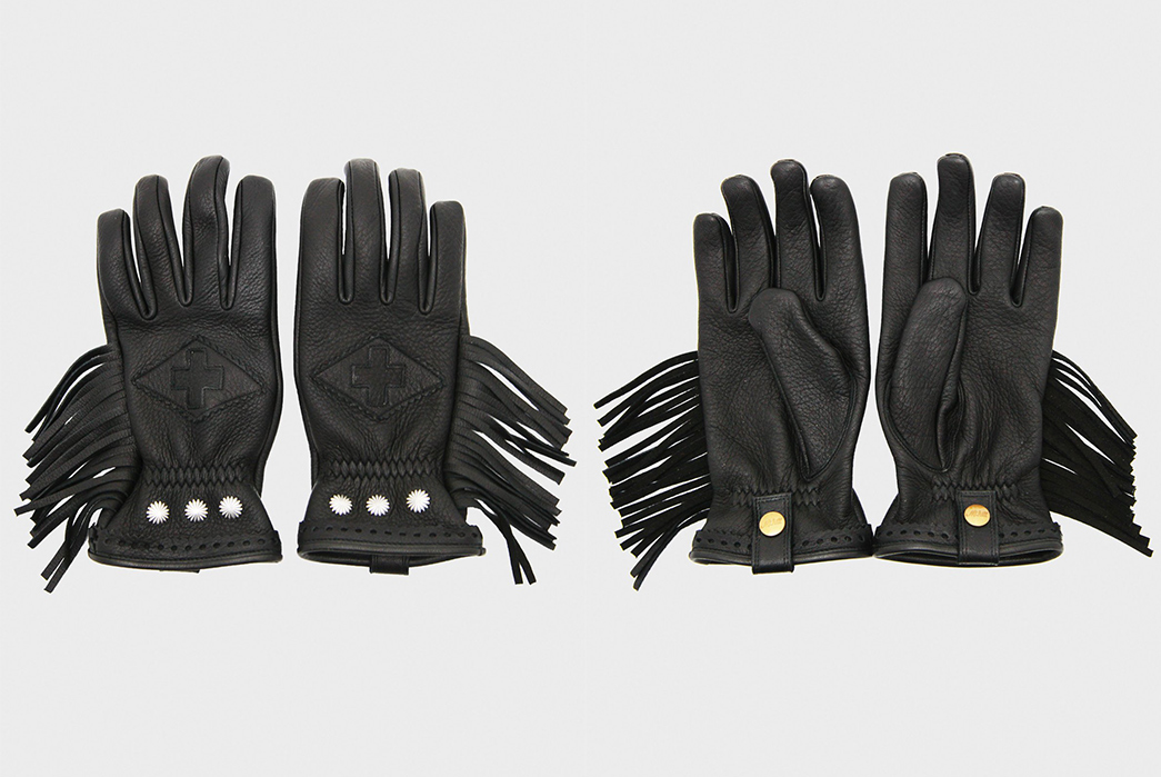 Leather-Gloves---Five-Plus-One-Plus-One---Mr.-Hil-Deerskin-Glove-With-Silver-Concho