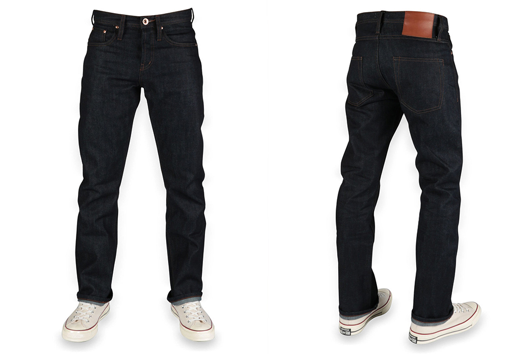 Unbranded-UB301-Raw-Denim-Jeans-front-back