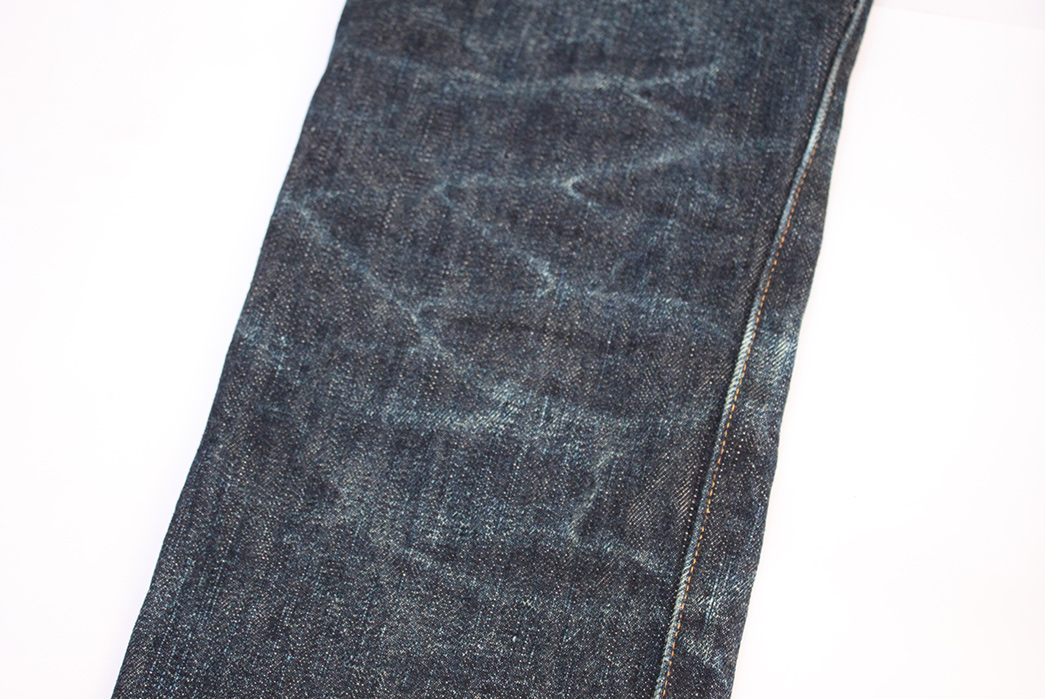 Fade-of-the-Day---Samurai-Jeans-S710XX-19-oz.-(6-Months,-8-Washes,-2-Soaks)-back-leg