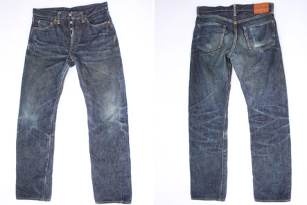 Fade-of-the-Day---Samurai-Jeans-S710XX-19-oz.-(6-Months,-8-Washes,-2-Soaks)-front-back
