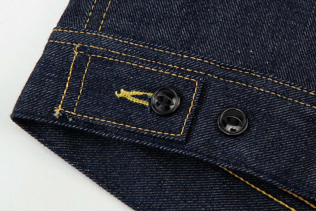The-Real-McCoy's-Lot-002LJ-Denim-Jacket-selvedge-buttons