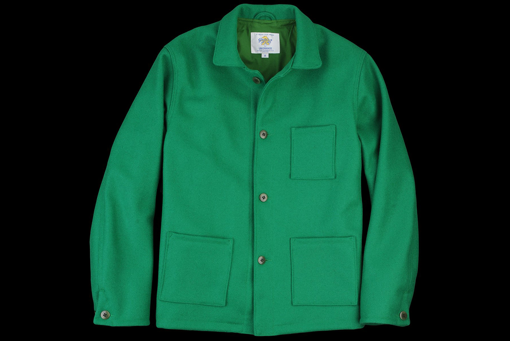 Unionmade-and-Golden-Bear's-Bayshore-Chore-Coats-are-Limited-to-1-of-1-green