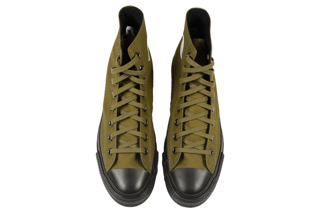 Buzz-Rickson's-Updates-Their-Repro-Sneakers-for-Rain-Ready-Dunking-green-pair-front