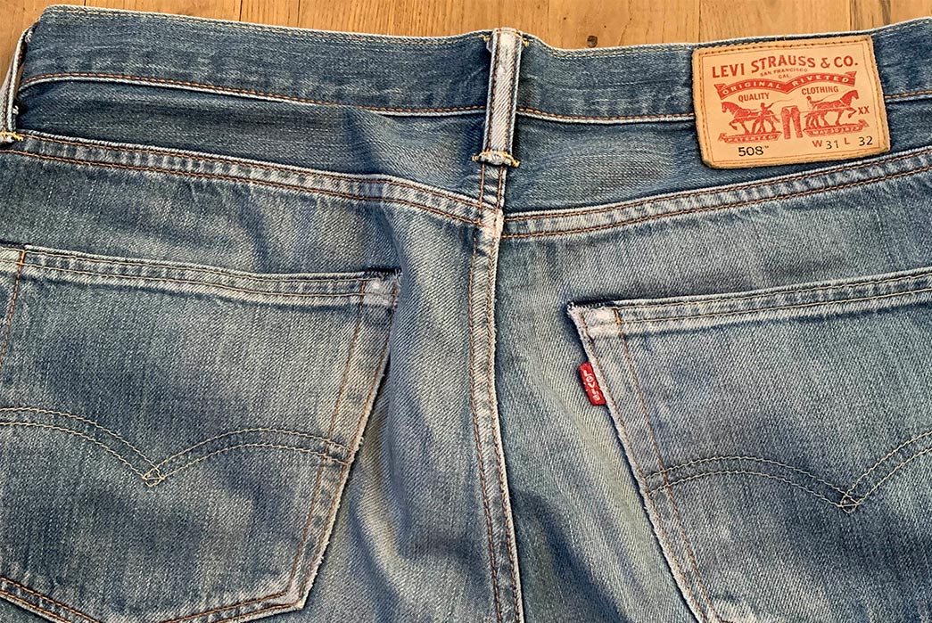 Levi's 508 ( Years, Unknown Washes) - Fade of the Day