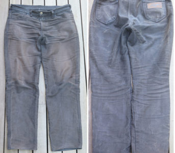 Fade-of-the-Day---Lizard-Moleskins-14-oz.-(1.5-Years,-Unknown-Washes)-front-back