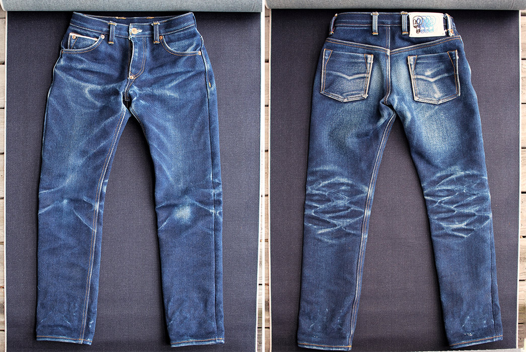 Fade-of-the-Day---Pedestrian-Denim-Custom-32-oz.-(1-Year,-5-Washes)-front-back