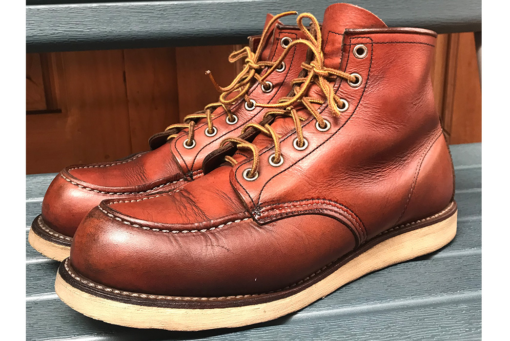 Fade-of-the-Day---Red-Wing-8131-(13-Months)-pair-side