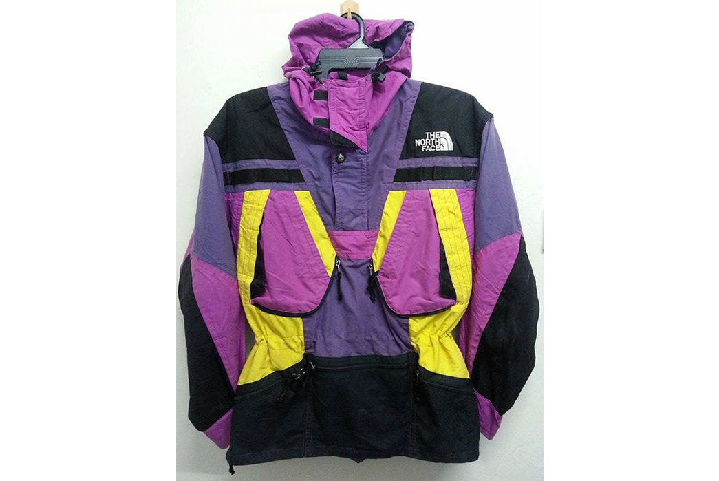 The-North-Face-From-Summits-to-Sidewalks-A-Typical-1980's-The-North-Face-Ski-Jacket-via-Pinterest