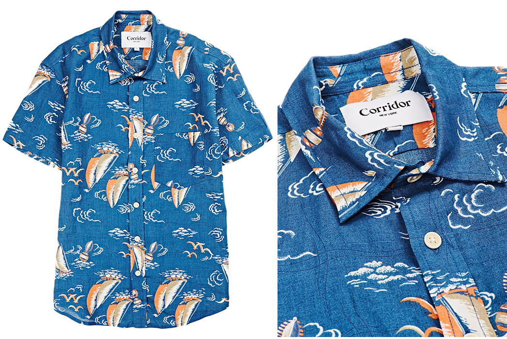 Corridor-Releases-the-First-Drop-of-Their-Spring-Shirting-blue