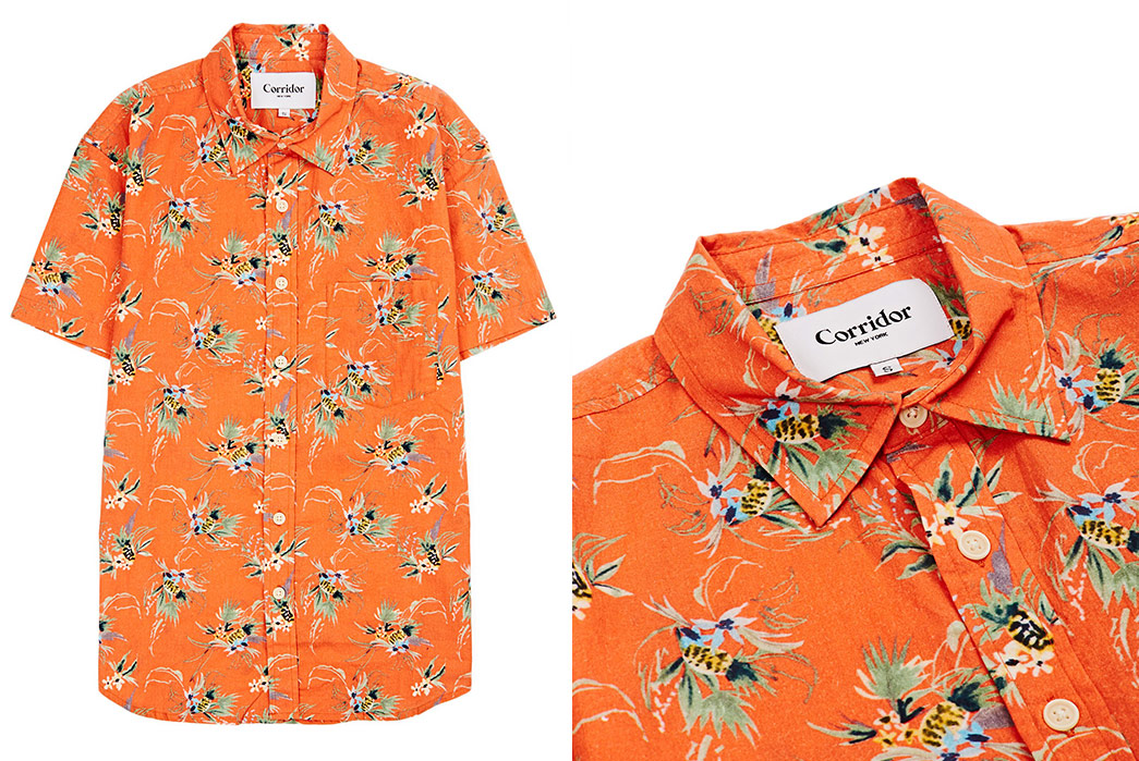 Corridor-Releases-the-First-Drop-of-Their-Spring-Shirting-orange