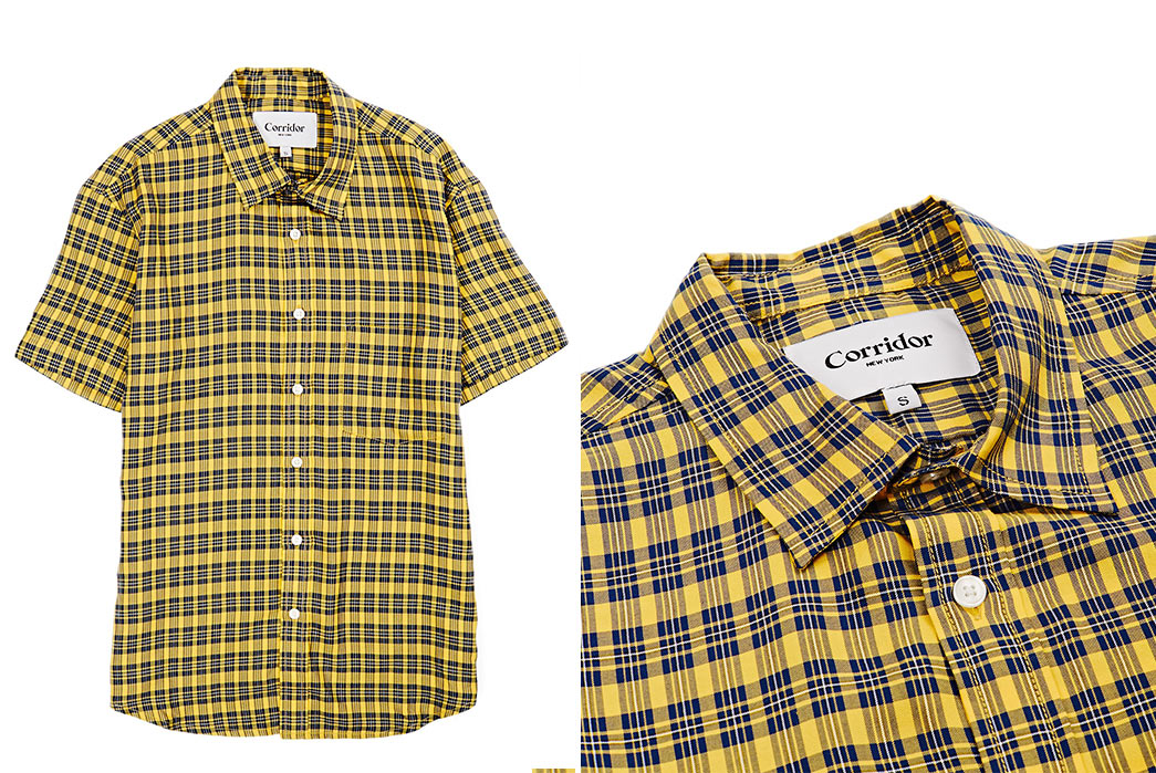 Corridor-Releases-the-First-Drop-of-Their-Spring-Shirting-yellow