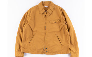Engineered-Garments-Driver-Jackets-yellow-front