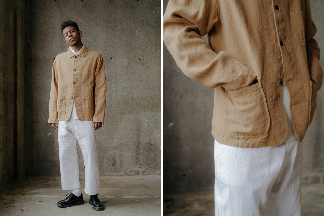 Evan Kinori Leans Into Linen and Hemp for His SS19 Collection