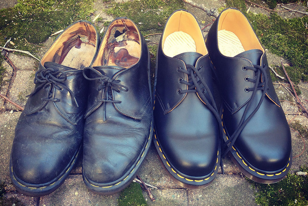 Mystery Metaphor rescue Dr. Martens 1461 Vintage (20 Years) - Fade of the Day