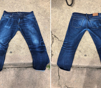 Fade-of-the-Day---J.-Crew-484-Japanese-Selvedge-(1-Year,-4-Washes,-2-Soaks)-front-back