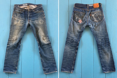 Fade-of-the-Day---Levi's-501-STF-(15-Months,-3-Washes,-1-Soak)-front-back