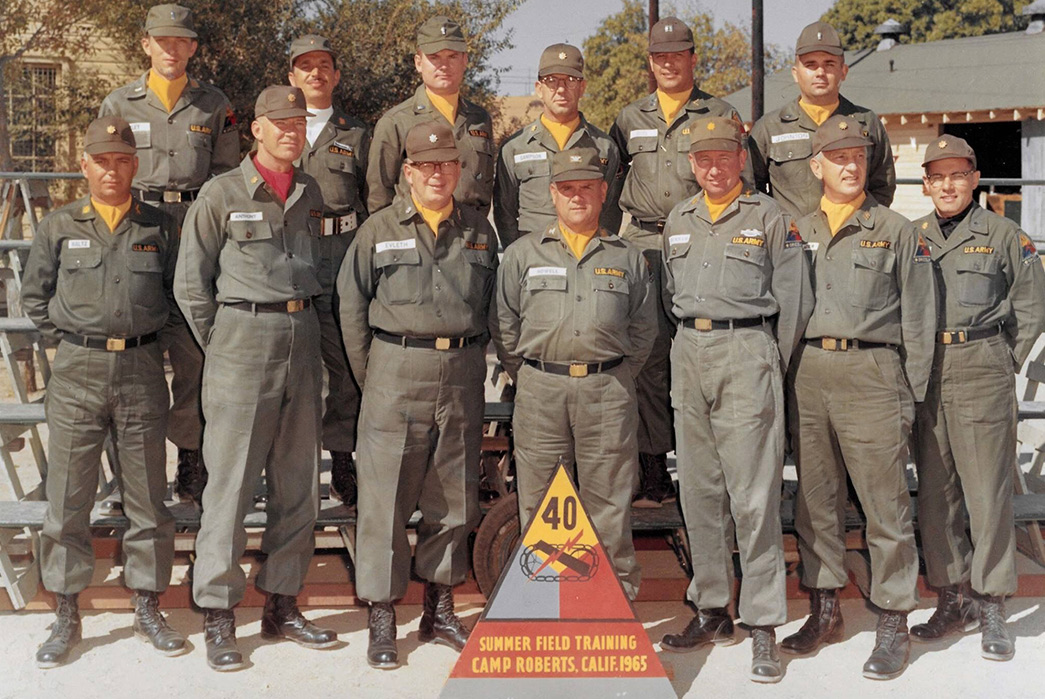 Fatigue-Fashion-History-of-the-OG-107-Trousers-Pressed-and-starched-OG-107s-at-Camp-Roberts,-CA-1965.-Image-Via -California-Military-Department-Historical-Collection