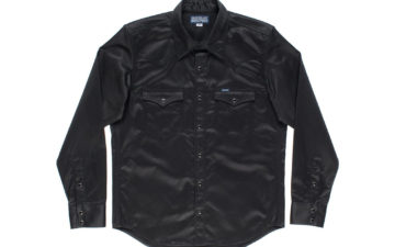 Iron-Heart-9oz.-Selvedge-Chino-Oiled-Coated-Western-Shirt-front