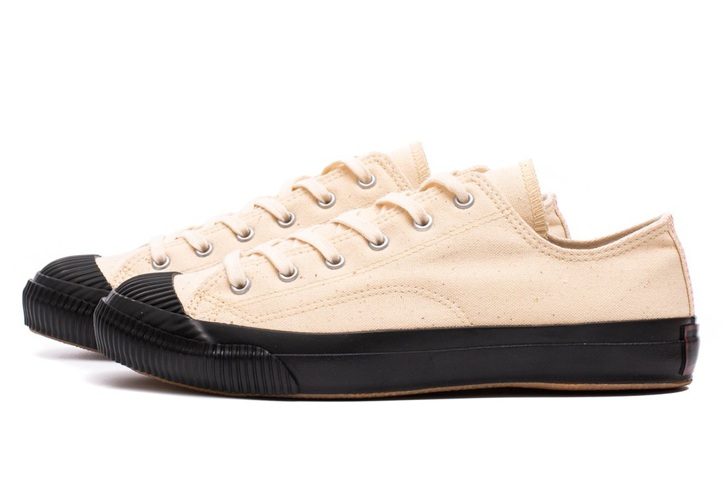 PRAS-Shellcap-Low-Sneakers-kinari-black-pair-side