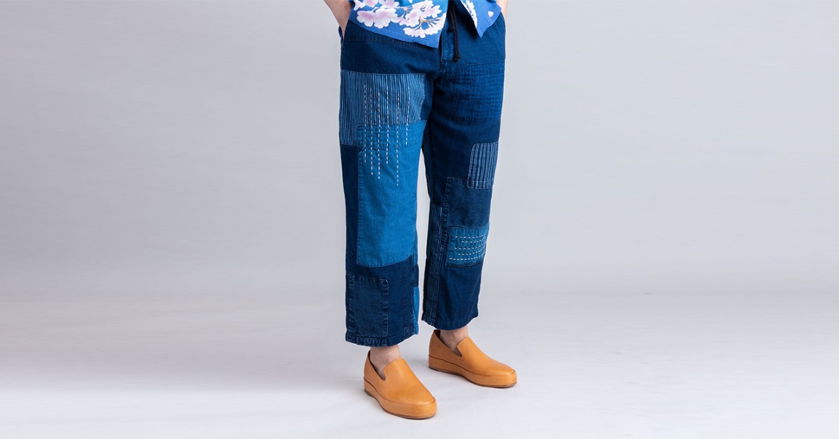 Blue Blue Japan Patches Together Their Latest Pant With Boro and String