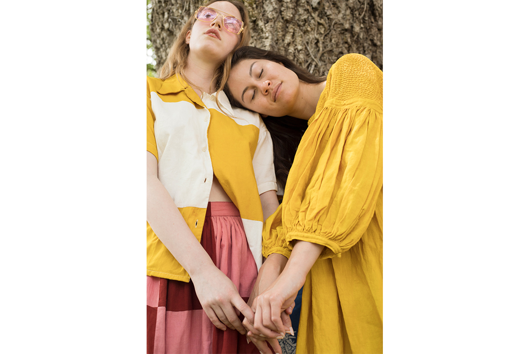 Story-MFG-SS19-Sage-Tea-Collection-two-females-in-yellow