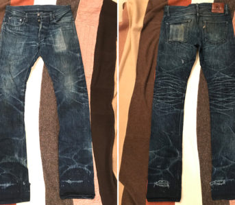 Fade-Friday---Pure-Blue-Japan-KS-013-WID-(1-Year,-4-Washes,-Unknown-Soaks)-front-back