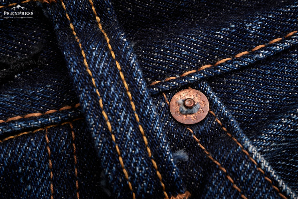 Fade-of-the-Day---Samurai-Jeans-S711VX-17-oz.-(11-Months,-1-Wash,-1-Soak)-buckle