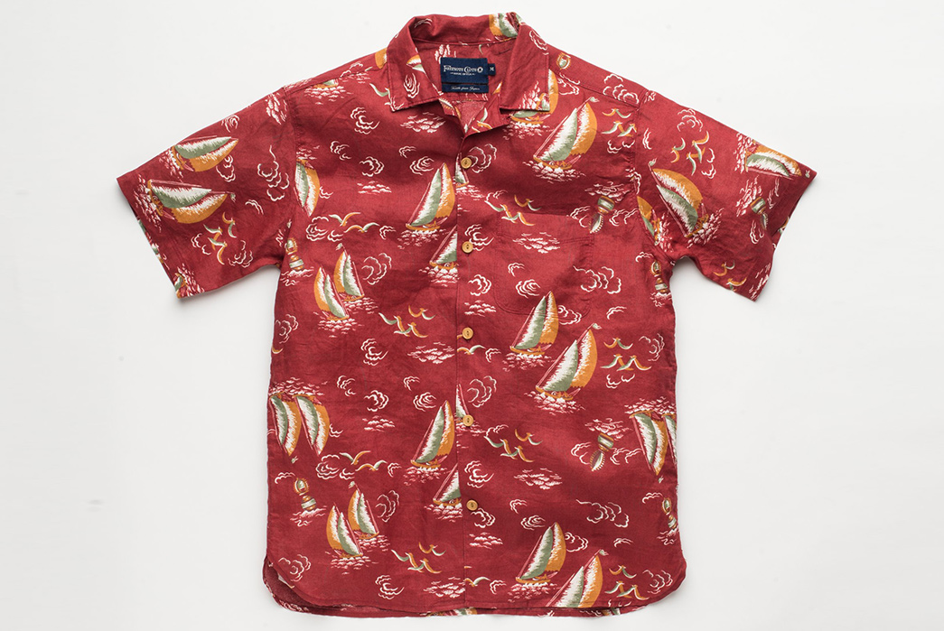 Freenote-Relaxes-Their-Hawaiian-Shirts-Into-Italian-and-Japanese-Linen-scarlet-front