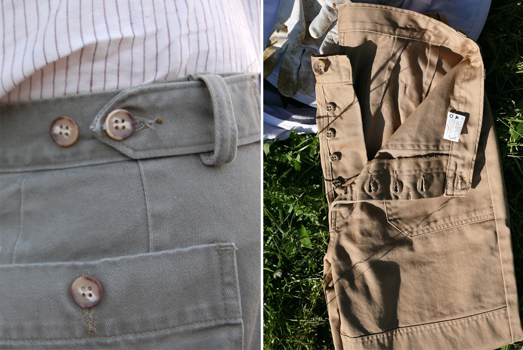 Gamine's-Sweetwater-Trousers-Honor-the-First-Women-to-Fly-Army-Planes-buttons-and-folded
