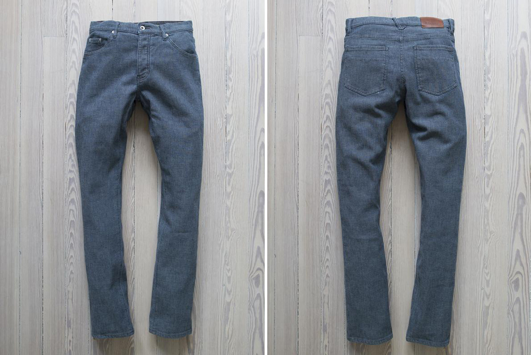 Raleigh's-Kikkou-Denim-Engineers-Stretch-Into-its-Weave-Without-Synthetics-front-back