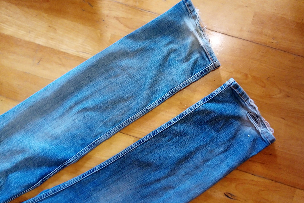 Fade of the Day - Levi's 511 (~6 Years, 6 Washes, 10 Soaks)-legs