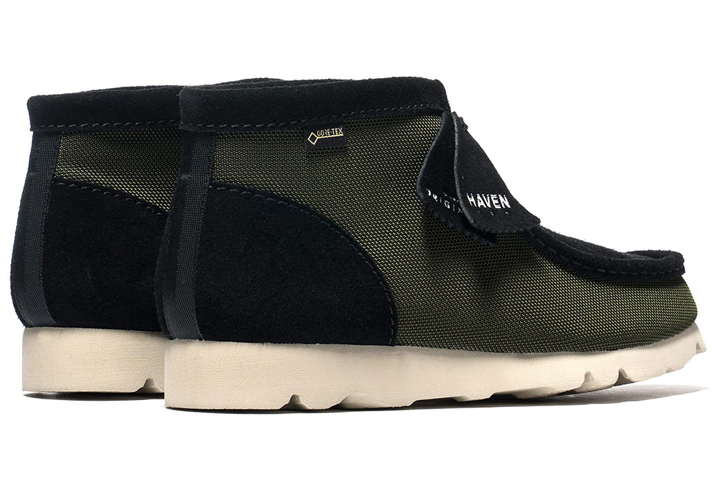 Haven-Gives-Clarks'-Wallabees-a-Gore-Tex-and-Vibram-Upgrade-pair-back-side-green