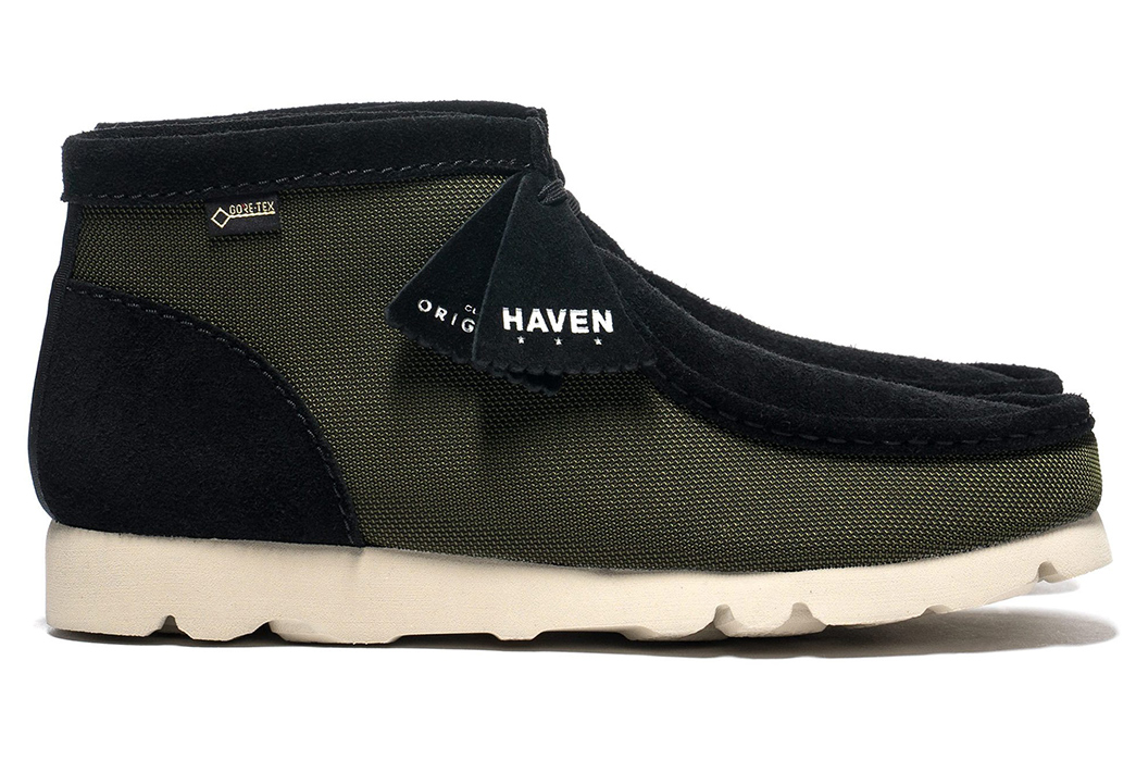 Haven-Gives-Clarks'-Wallabees-a-Gore-Tex-and-Vibram-Upgrade-pair-side-green