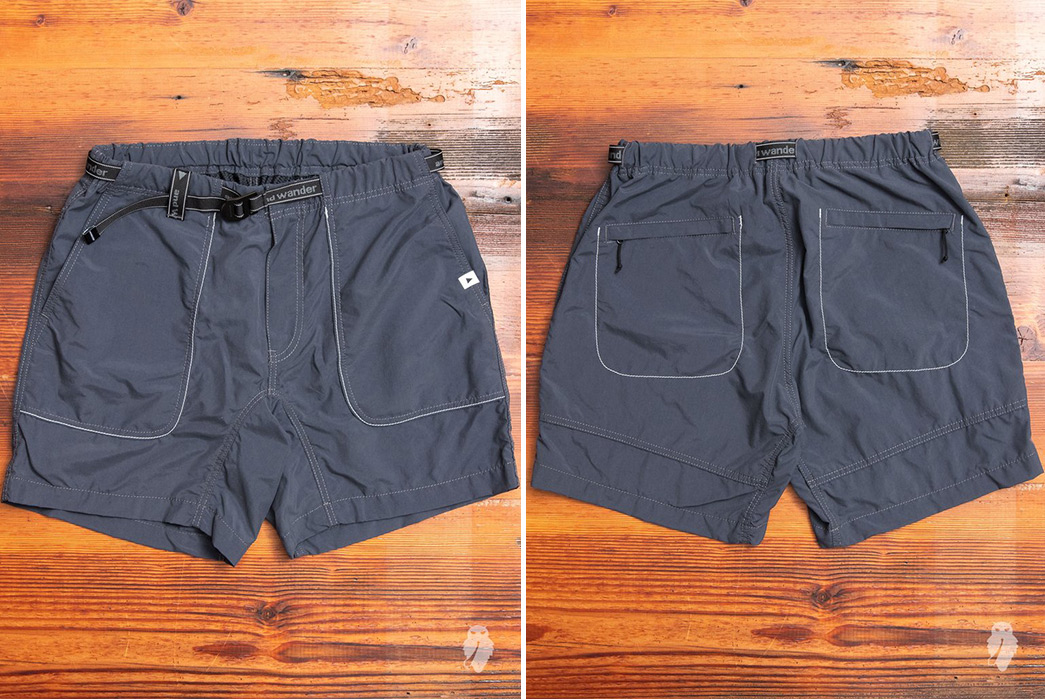 Techwear-Shorts---Five-Plus-One 1) AND WANDER: Nylon Climbing Shorts