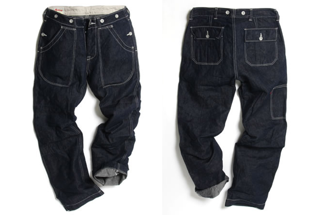 UES-Multi-Pockets-Work-Pants-front-back