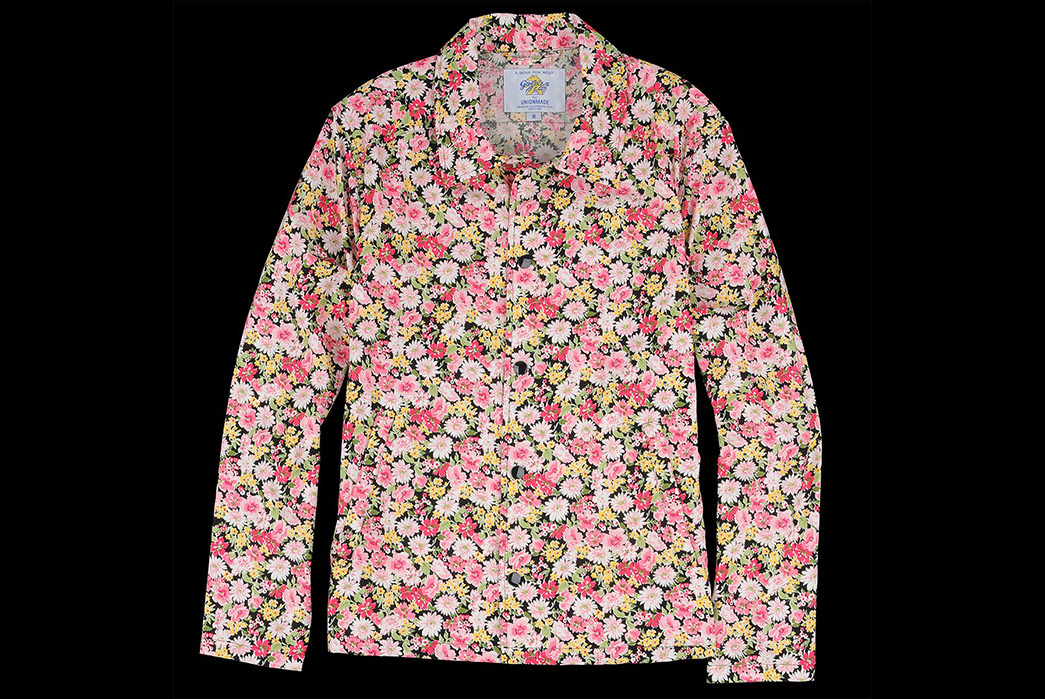 Unionmade-and-Golden-Bear-Spring-Into-Fine-Wale-Corduroy-rose-and-yellow-flowers