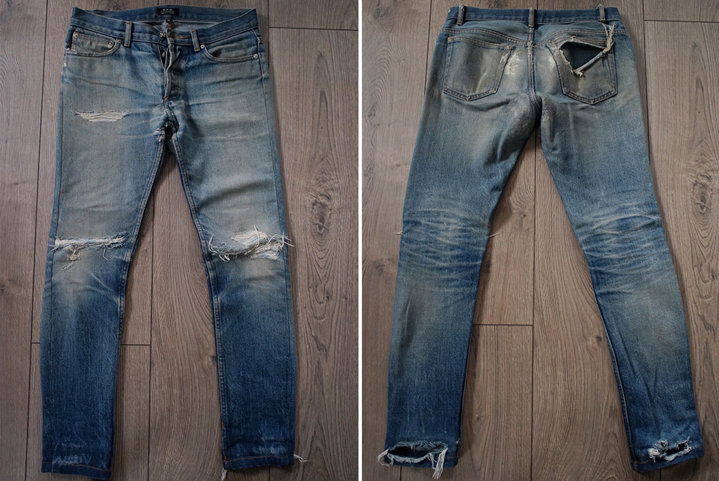 Fade-of-the-Day---A.P.C.-Petit-Standard-(8-years,-3-washes,-5-soaks)-front-back