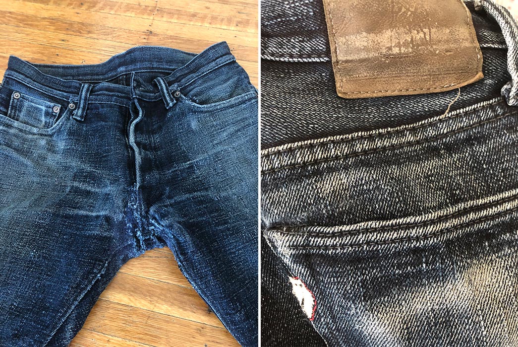 Fade-of-the-Day---Pure-Blue-Japan-x-Blue-Owl-Workshop-PBO-001-(13-Months,-8-Washes,-1-Soak)-front-and-back-top right