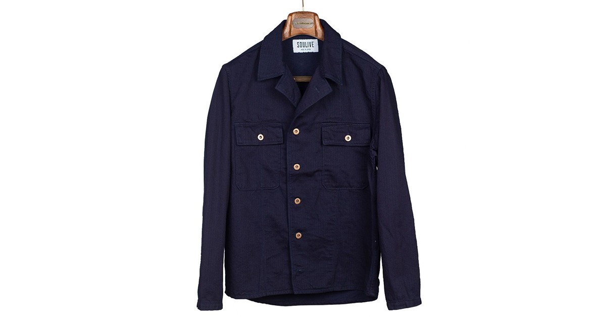 Soulive Takes Some Indigo Liberties with Their HBT Military Jacket