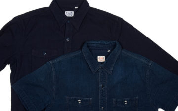 The-Flat-Head's-Indigo-Dyed-Linen-Shirts-Make-a-Glorious-Return-long-and-short-sleeves-front