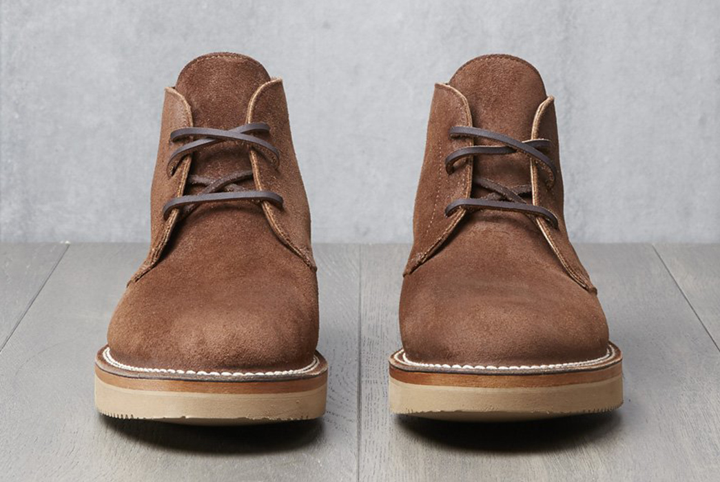 Viberg-x-Division-Road-Tobacco-Chamois-Roughout-Chukka-Boot-pair-front