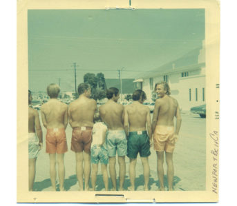 Birdwell-Beach-Britches-Brand-Profile Newport Beach Birdies Crew in 1969. Image via The Tidalist