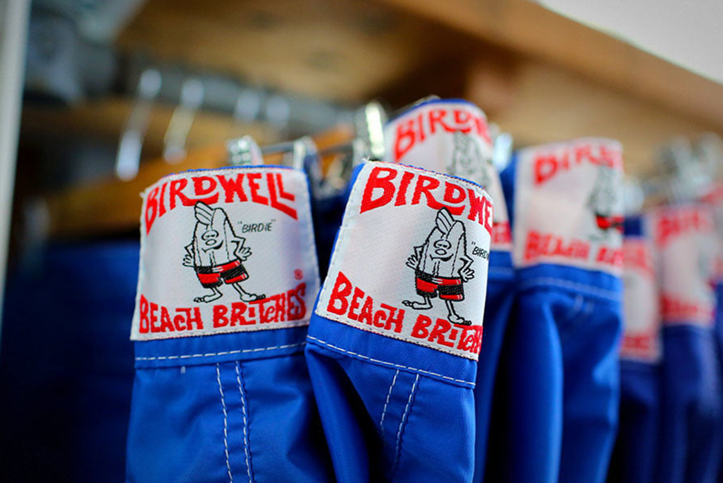 Birdwell-Beach-Britches-Brand-Profile-Shorts-on-the-rack-inside-Birdwell’s-Manhattan-Beach-store.-Image-via-The-Manual