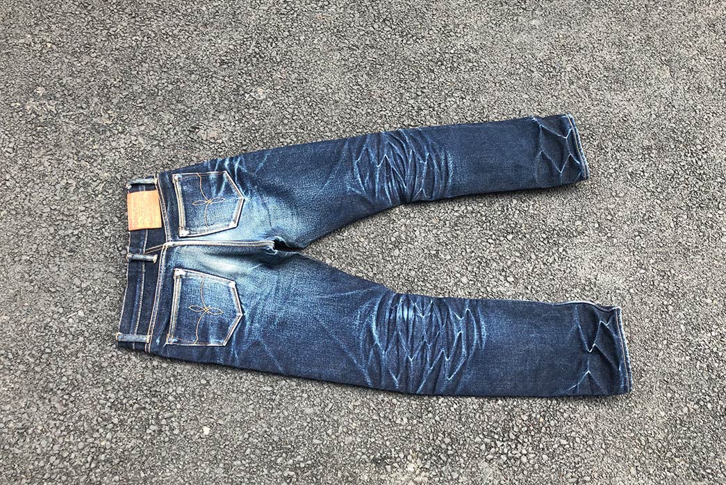 Fade-Friday---Oldblue-Co.-The-Beast-21-23-oz.-(17-Months,-2-Washes)-back-detailed