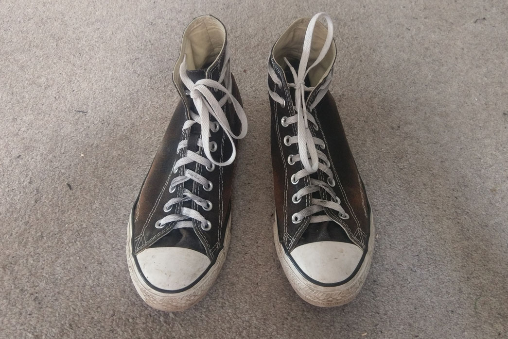 Fade-of-the-Day---Converse-Chuck-Taylor-All-Star-Sneakers-(5-Years,-1-Wash)-pair